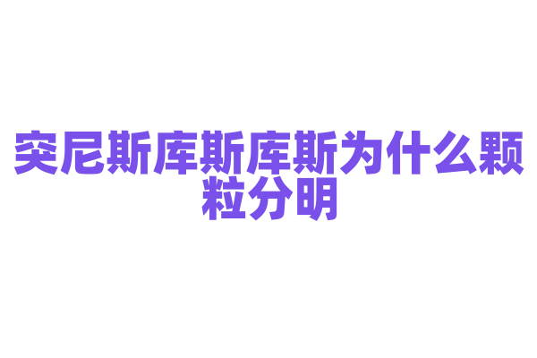 突尼斯库斯库斯为什么颗粒分明，库斯库斯的制作原料和烹饪技巧有什么特点？